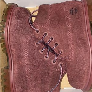 Suede timberlands